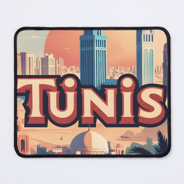 Item preview, Tunis Tunisia Vintage Travel Tourism designed and sold by TravelersGems.