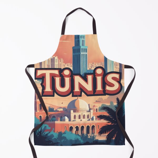 Item preview, Tunis Tunisia Vintage Travel Tourism designed and sold by TravelersGems.