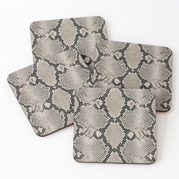 Item preview, Black & White Python Snake Skin Pattern – Exotic Reptile Texture designed and sold by ZYVARENNE.
