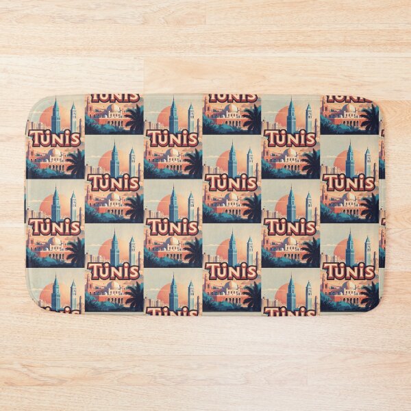 Item preview, Tunis Tunisia Vintage Travel Tourism designed and sold by TravelersGems.