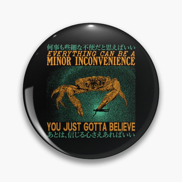 Item preview, Minor Inconvenience Crab designed and sold by VintageMedatsu.