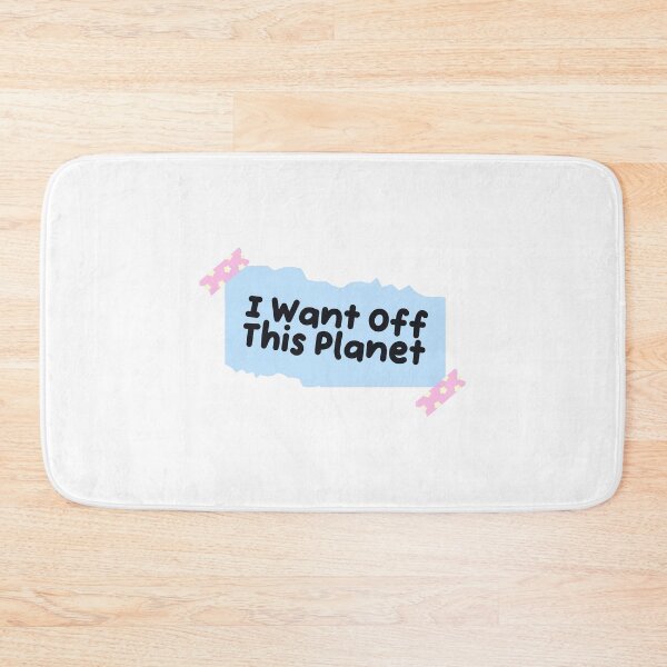 Item preview, I Want Off This Planet Funny Quote designed and sold by jianina-alondra.