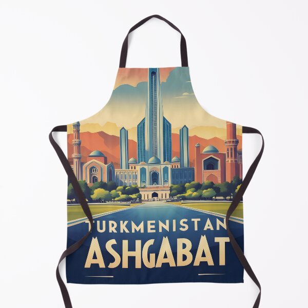 Item preview, Ashgabat Turkmenistan Vintage Travel Tourism designed and sold by TravelersGems.