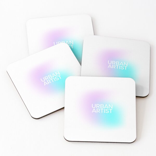 Item preview, Urban Artist – Abstract Pastel Pink and Mint Contemporary Design designed and sold by PhokaPhokich.