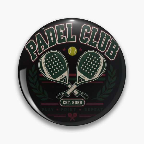 Item preview, Padel Club Vintage Racket Sport designed and sold by VeraLuta.