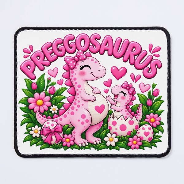 Item preview, Preggosaurus Cute Pregnant Dinosaur Mom Baby Dino Pregnancy Announcement designed and sold by 76Valeria.