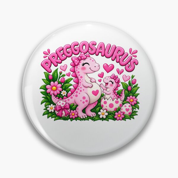 Item preview, Preggosaurus Cute Pregnant Dinosaur Mom Baby Dino Pregnancy Announcement designed and sold by 76Valeria.