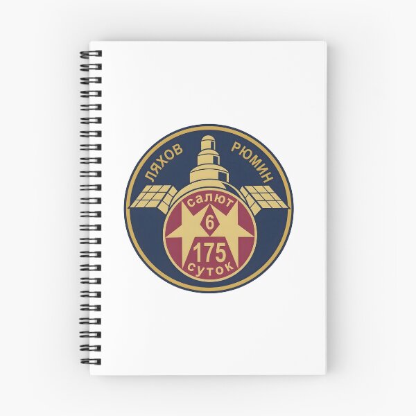 Item preview, Soviet Salyut 6 EO-3 175-Day Endurance Mission Patch designed and sold by CharlieDesings.