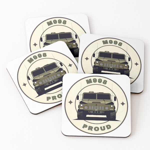 Item preview, M998 and Proud – HMMWV Model Badge Tee | Tactical Vehicle Graphic Design designed and sold by SIGNAL & BLOOM.