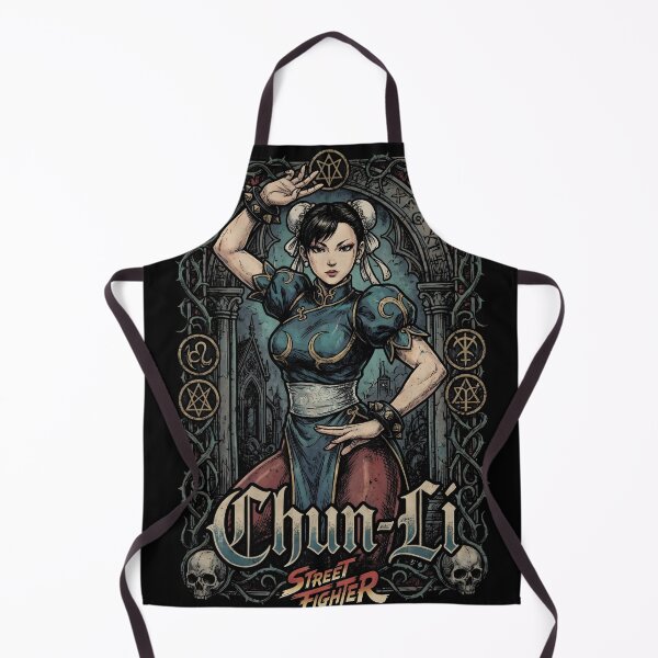 Item preview, Chun Li Street Fighter Gothic Gamer Graphic Tee designed and sold by Senpaiwaves.