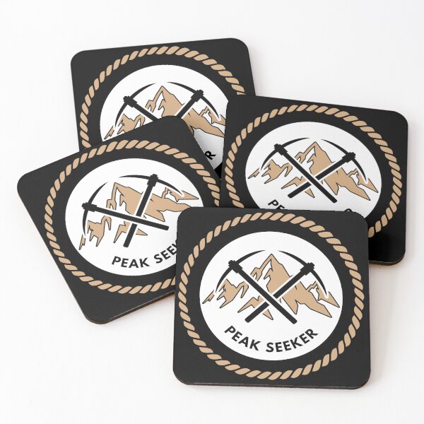 Item preview, Peak Seeker - Vintage Mountaineering Badge designed and sold by SteCreator.