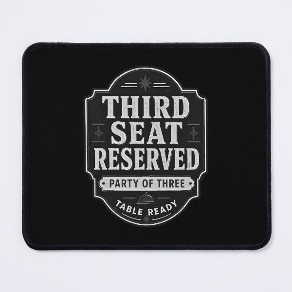 Item preview, Threesome Covert - Third Seat Reserved designed and sold by Laymela Fet Shop.