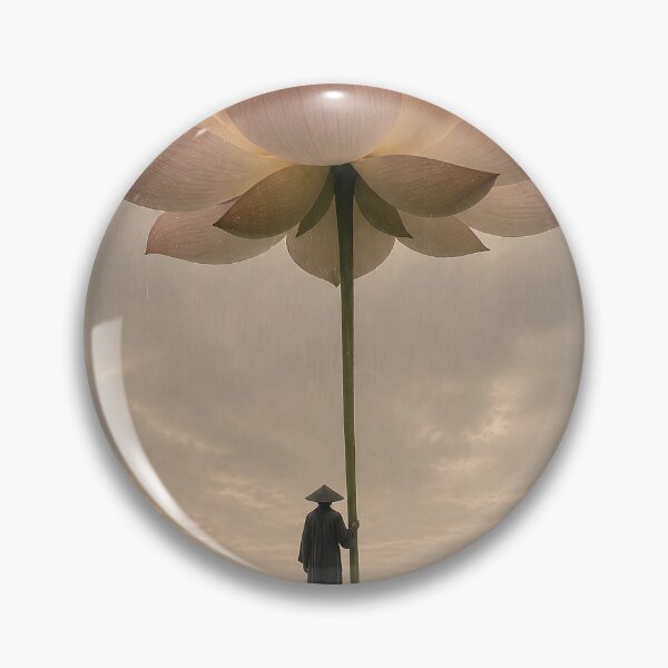Item preview, Beneath the Lotus – Surreal Spiritual Meditation Art designed and sold by SacredLensV.