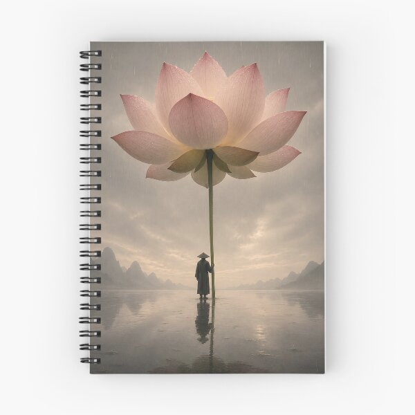 Item preview, Beneath the Lotus – Surreal Spiritual Meditation Art designed and sold by SacredLensV.
