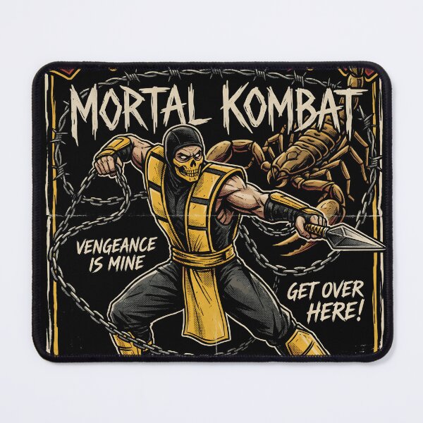 Item preview, Scorpion Mortal Kombat Gothic Video Game Streetwear Tee designed and sold by Senpaiwaves.