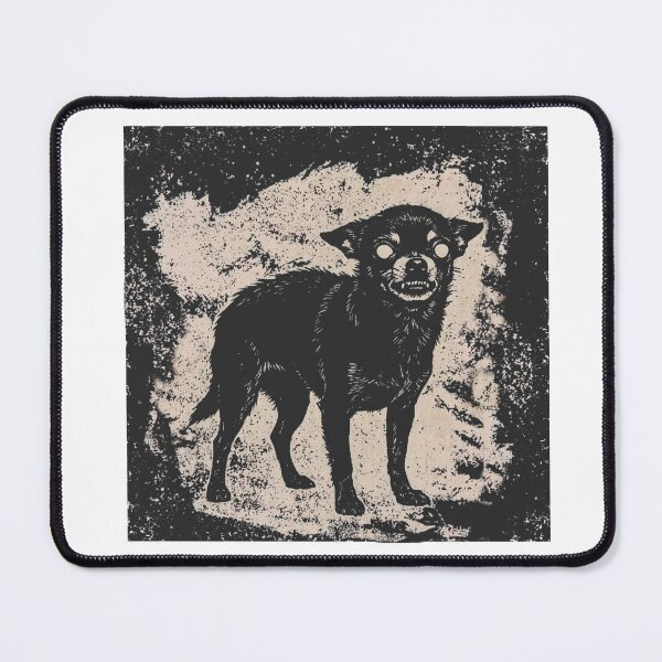 Item preview, Angry Chihuahua – Dark Fierce Dog Portrait with Teeth designed and sold by PhokaPhokich.