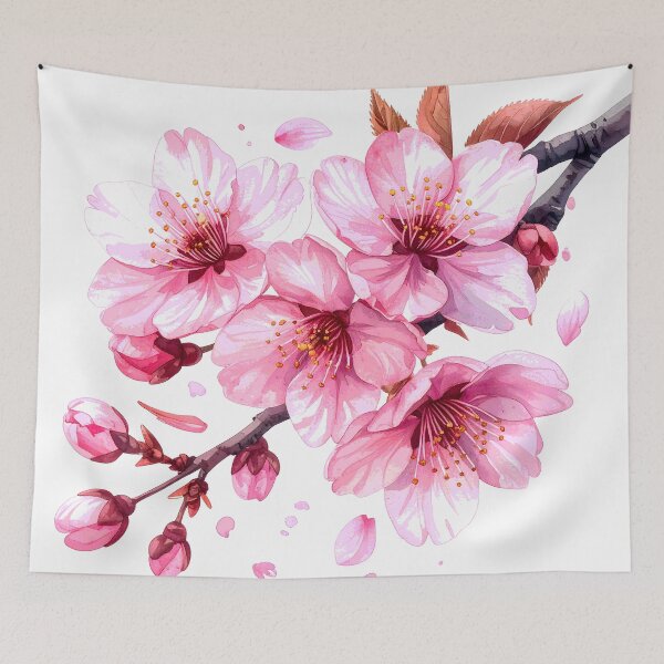 Item preview, Blooming Cherry Blossom Branch  designed and sold by BetweenForms.