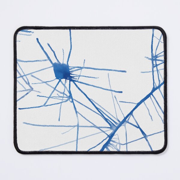 Item preview, Neuron Design - Watercolor Blue designed and sold by The Nerd Gift Source.