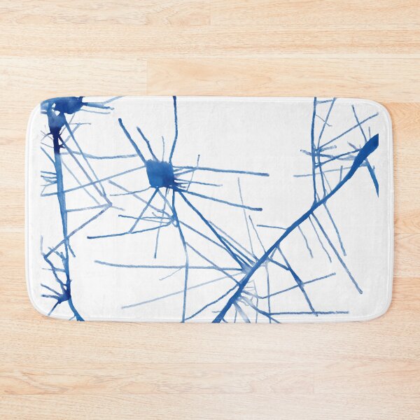 Item preview, Neuron Design - Watercolor Blue designed and sold by The Nerd Gift Source.