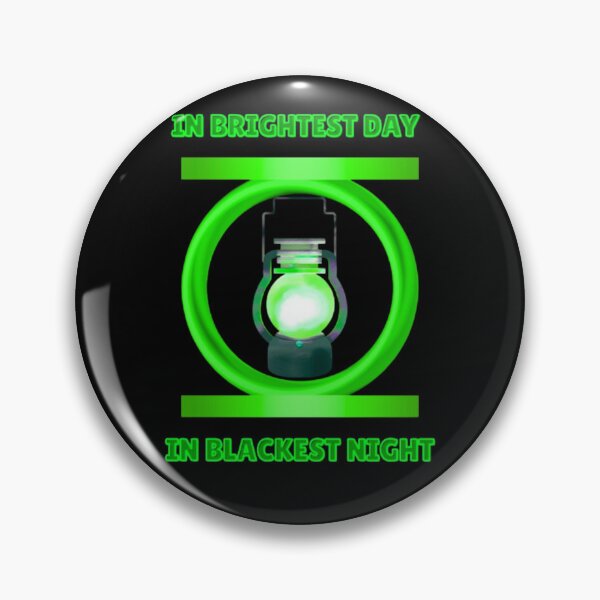 Item preview, Green Lantern Oath – In Brightest Day In Blackest Night (Green Lantern Symbol) designed and sold by PoppaBear71.
