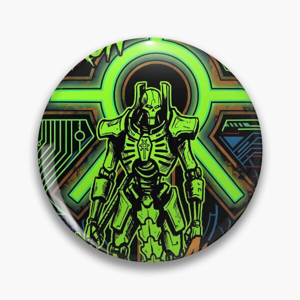 Item preview, Necron Warhammer 40,000 Vector Gamer Graphic Tee designed and sold by Senpaiwaves.