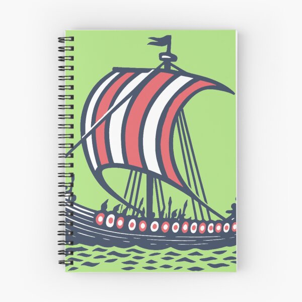 Item preview, Classic Norse Longship Symbol | Simple Nordic Viking Ship Drakkar Sailing Symbol designed and sold by CoolHistoryMan.