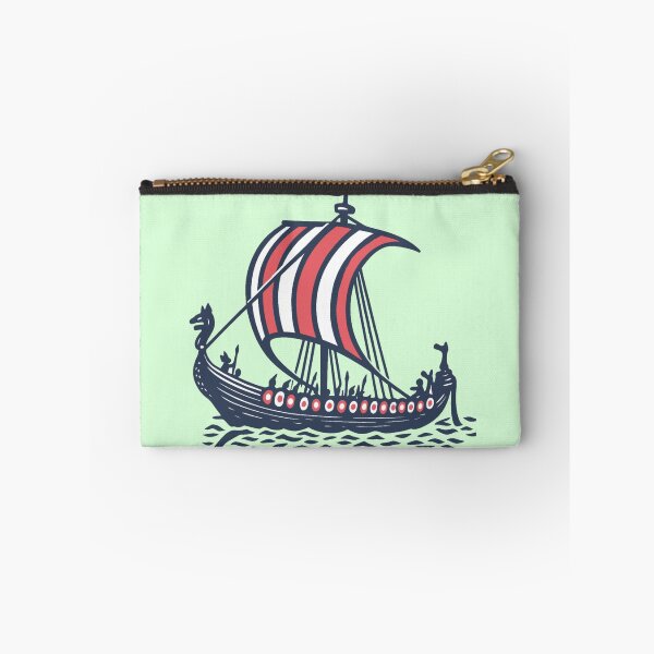 Item preview, Classic Norse Longship Symbol | Simple Nordic Viking Ship Drakkar Sailing Symbol designed and sold by CoolHistoryMan.