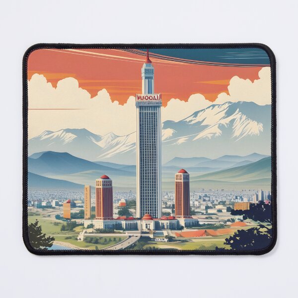 Item preview, Ulaanbaatar Mongolia Vintage Travel Tourism designed and sold by TravelersGems.