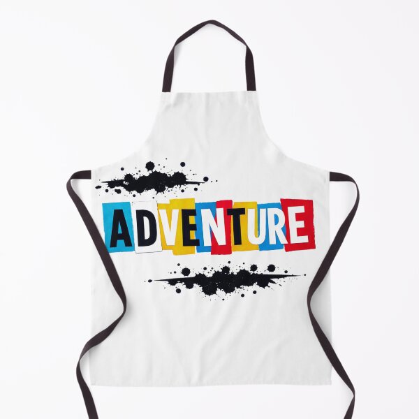 Item preview, ADVENTURE – Colorful Ransom Note Typography designed and sold by GabeMountainArt.