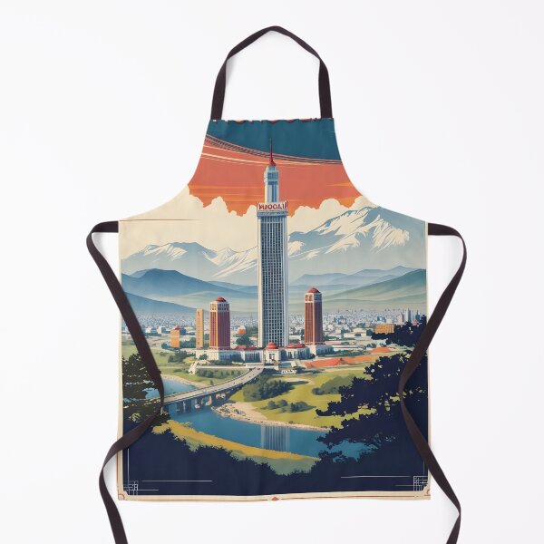 Item preview, Ulaanbaatar Mongolia Vintage Travel Tourism designed and sold by TravelersGems.