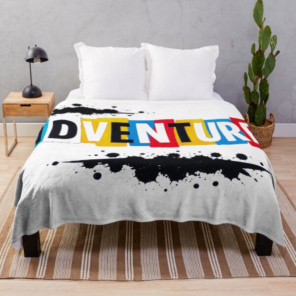 Item preview, ADVENTURE – Colorful Ransom Note Typography designed and sold by GabeMountainArt.
