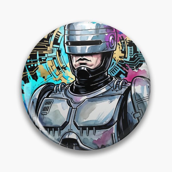 Item preview, Robocop Robocop Ink Anime Gaming Shirt designed and sold by Senpaiwaves.