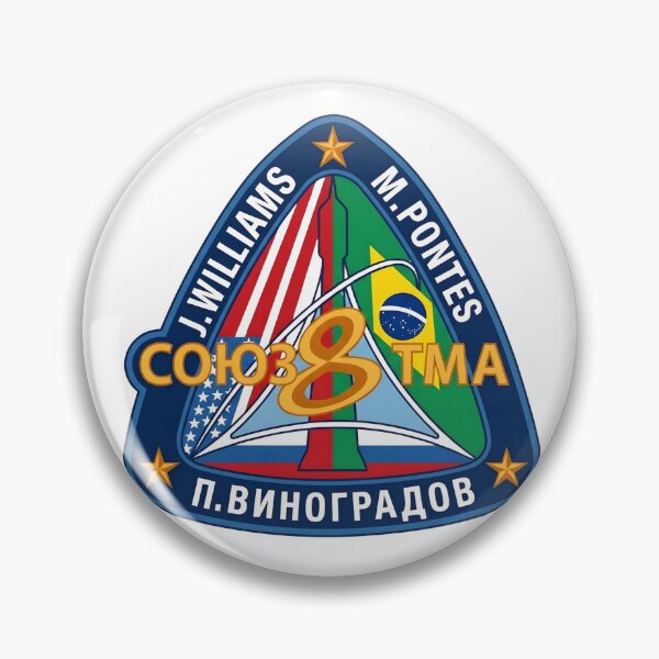 Item preview, Soyuz TMA-8 Space Mission Patch designed and sold by CharlieDesings.