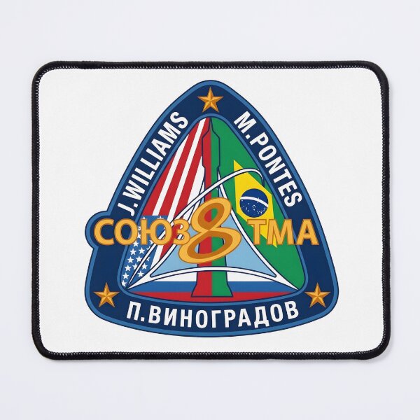 Item preview, Soyuz TMA-8 Space Mission Patch designed and sold by CharlieDesings.