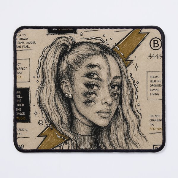 Item preview, Ariana Grande – Dreams Louder Than Fear | Boreal Sketchbook Series No. 05 designed and sold by Boreal Apparel.
