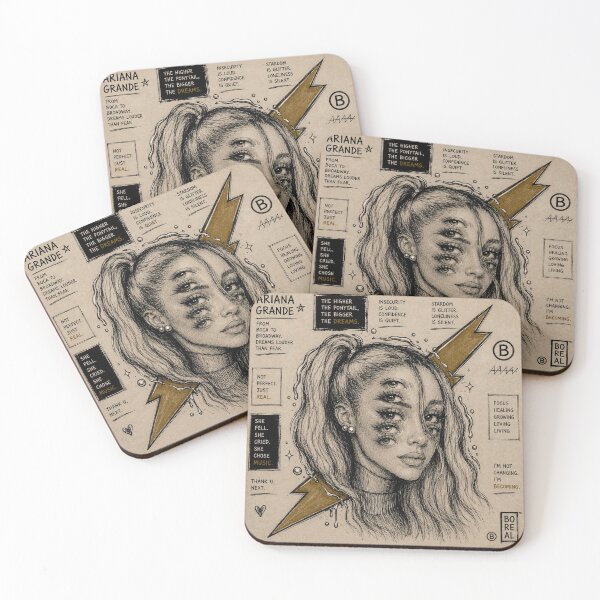 Item preview, Ariana Grande – Dreams Louder Than Fear | Boreal Sketchbook Series No. 05 designed and sold by Boreal Apparel.