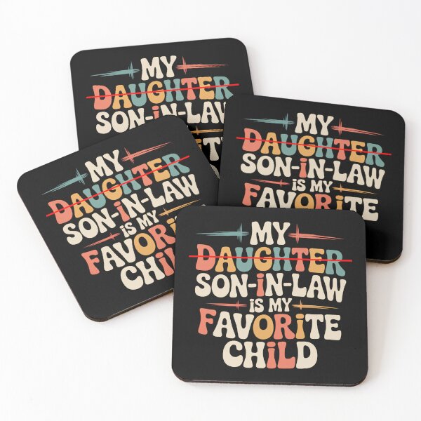 Item preview, Funny Son In Law Gift Favorite Child Joke Father In Law Humor Family Sarcastic Dad Gift Fathers Day designed and sold by designstoriesMK.