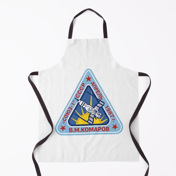 Item preview, Soviet Soyuz 1 Vladimir Komarov Triangular Mission Emblem designed and sold by CharlieDesings.