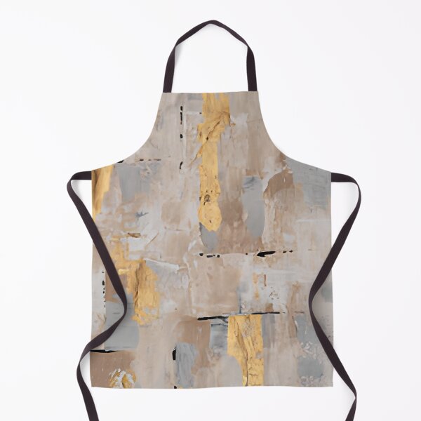 Item preview, Modern Slate Blue and Gold Foil Abstract Brushstroke Wall Art designed and sold by LuxocaDesigns24.
