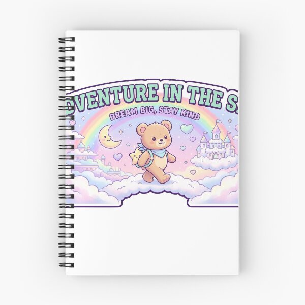 Item preview, Adventure in the Sky Pastel Bear Fantasy designed and sold by GeniePixel.