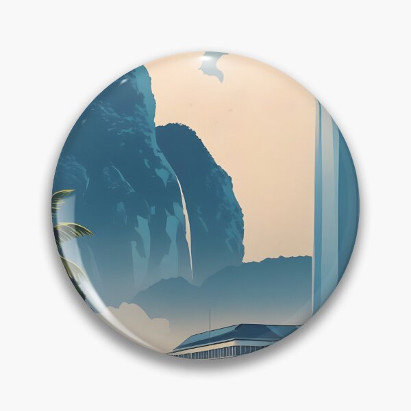 Item preview, Port Vila Vanuatu Vintage Travel Tourism designed and sold by TravelersGems.
