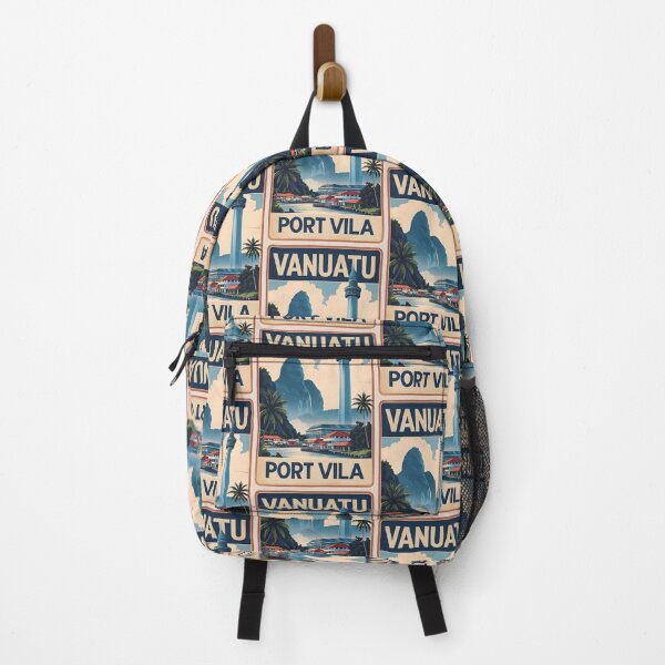 Item preview, Port Vila Vanuatu Vintage Travel Tourism designed and sold by TravelersGems.