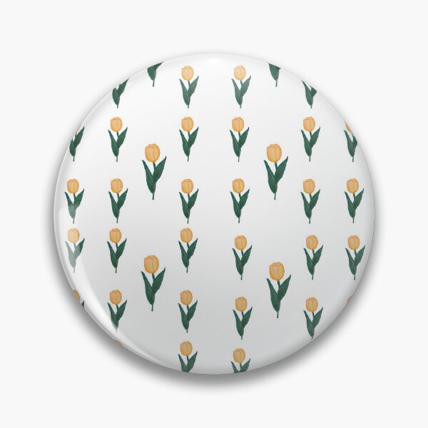 Item preview, Pattern of blooming tulips  designed and sold by Ritzstore.