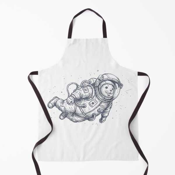 Item preview, Space Seal Cosmonaut – Funny Soviet CCCP Astronaut Animal Art designed and sold by PhokaPhokich.