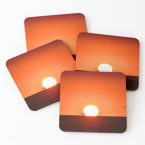 Item preview, Sunset Over Ocean with Seagulls designed and sold by Craig Bernstein.