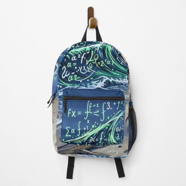 Item preview, Math Teacher Gift Physics Equations Ocean Wave Art designed and sold by Breezes-of-Ida.