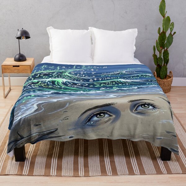 Item preview, Math Teacher Gift Physics Equations Ocean Wave Art designed and sold by Breezes-of-Ida.
