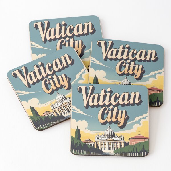 Item preview, Vatican City Vintage Travel Tourism designed and sold by TravelersGems.