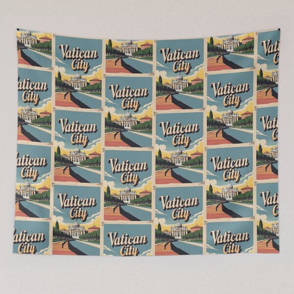 Item preview, Vatican City Vintage Travel Tourism designed and sold by TravelersGems.
