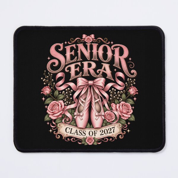 Item preview, Senior Era Class of 2027 Ballet – Coquette Bow Graduation Design designed and sold by CalmDownZone ⭐️⭐️⭐️⭐️⭐️.